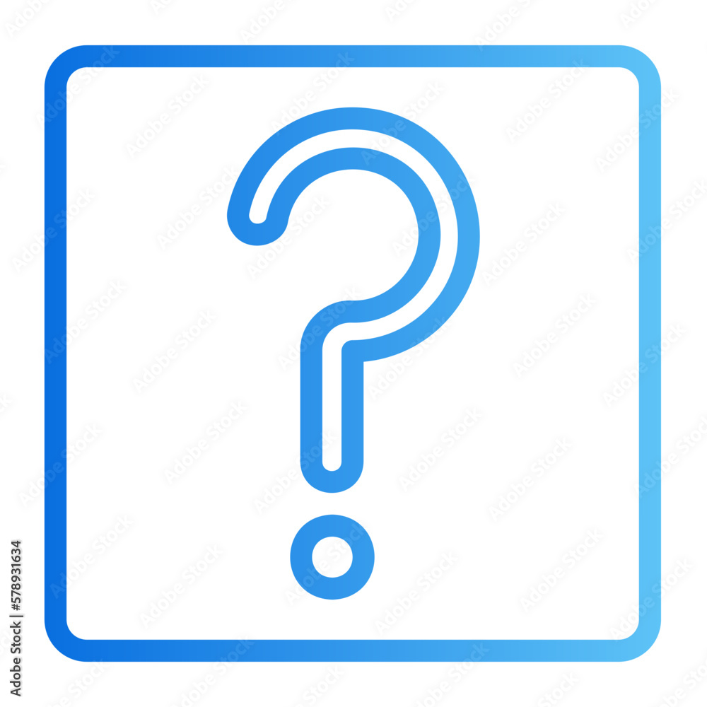 help gradient icon