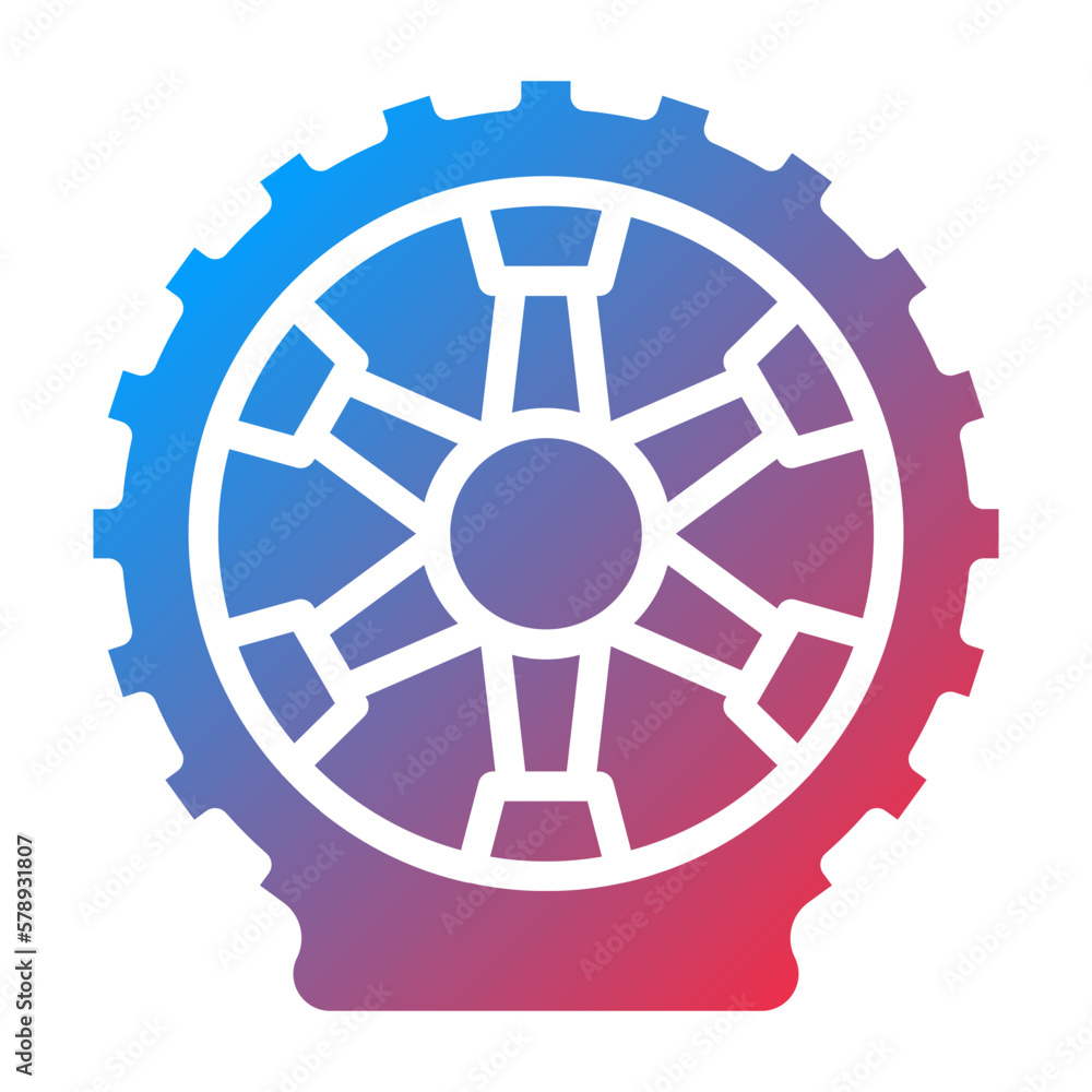 Vector Design Flat Tire Icon Style Vector Design Flat Tire Icon Style
