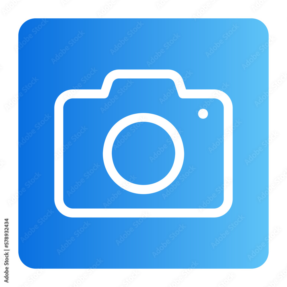 camera gradient icon camera gradient icon