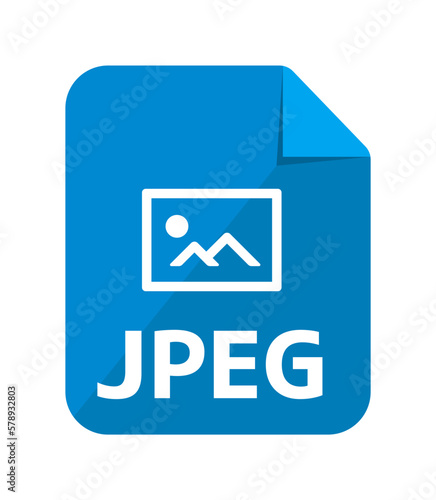 File formats vector icon illustration | .jpg , JPEG