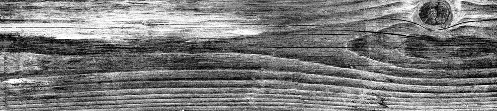 Fototapeta premium Black and white texture, natural surface effect, brush and decor, wood and cement background