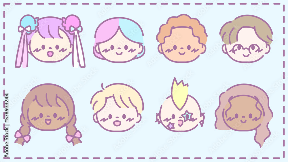 ★地球の人間イラスト★ ★地球の人間イラスト★