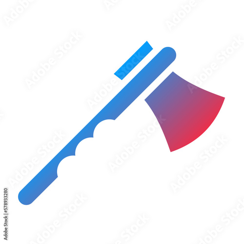 Vector Design Hatchet Icon Style