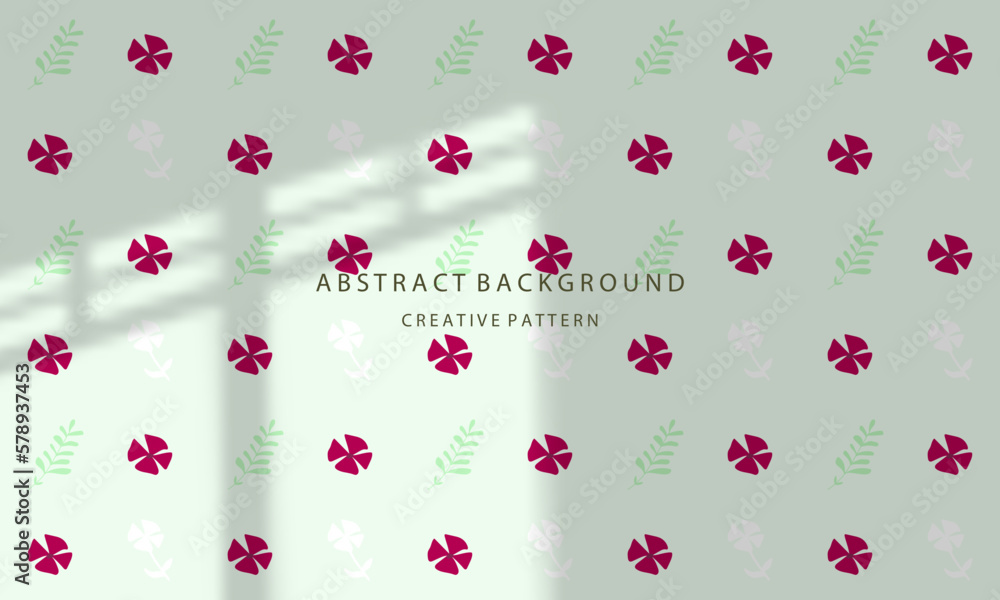 Cute Attractive Hand Drawn Flower Pattern Background Simple Elegant Blue Ocean Pastel EPS 10 Cute Attractive Hand Drawn Flower Pattern Background Simple Elegant Blue Ocean Pastel EPS 10