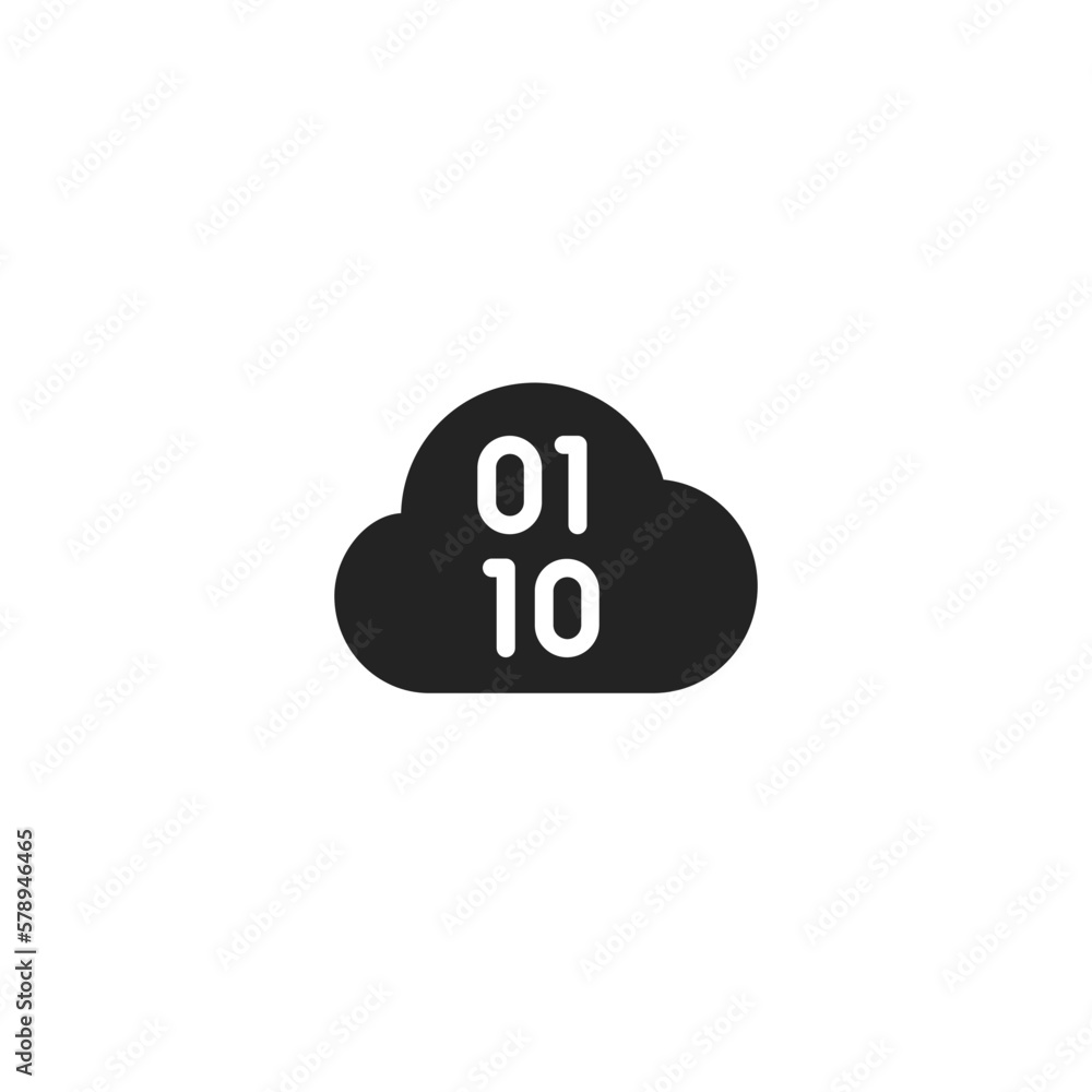 Cloud Computing - Pictogram (icon) Cloud Computing - Pictogram (icon)