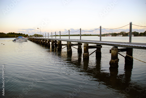 Yamba Jetty on Clarence River © SandroRossiImagery