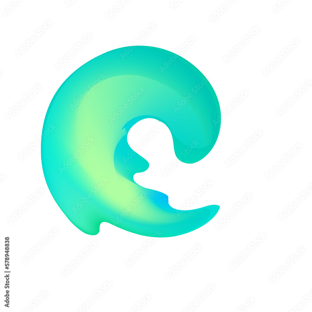 Trendy element Fluid Modern Gradient element design, transparent shape element Trendy element Fluid Modern Gradient element design, transparent shape element