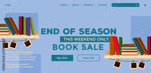 End of season book sale, this weekend only web