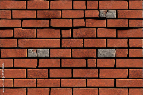 Wallpaper Mural Brick texture - AI Generated Torontodigital.ca