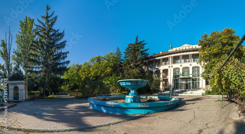 Abandoned sanatorium Moldova in Odessa, Ukraine photo