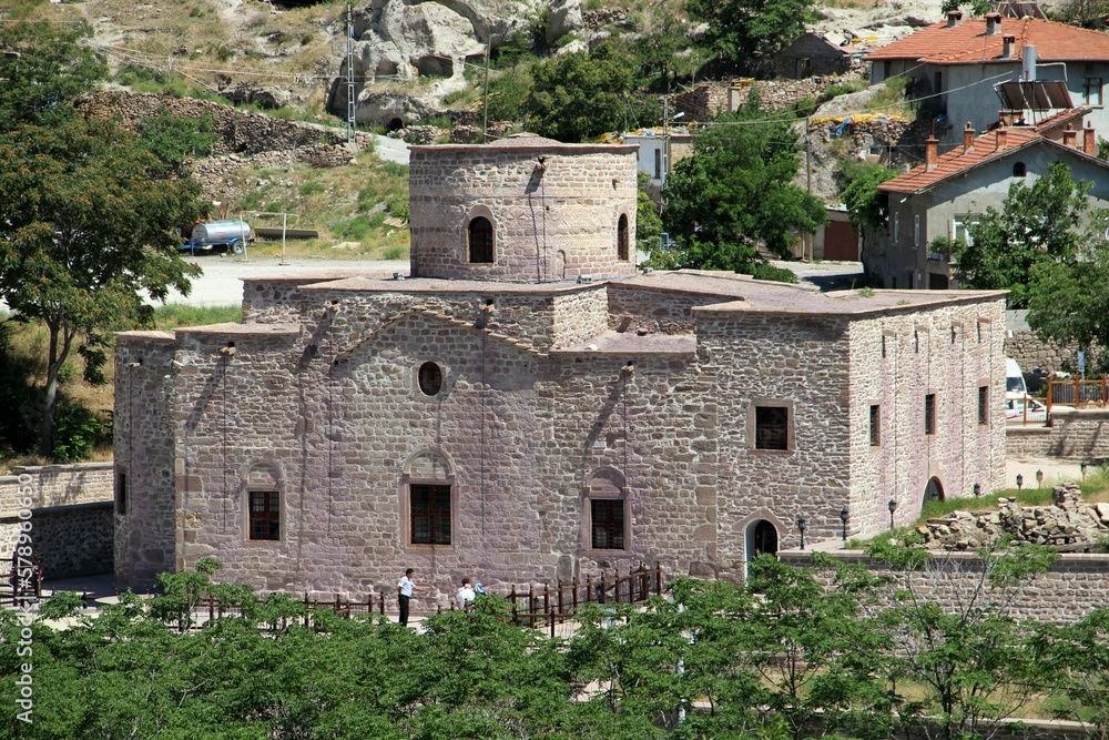 Konya-Sille, Hagia Eleni Church built in the Byzantine period. Konya-Sille, Hagia Eleni Church built in the Byzantine period.