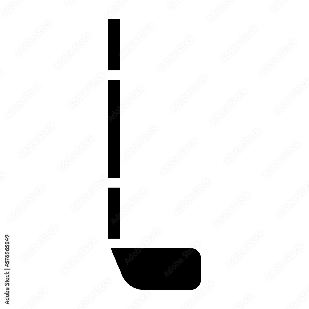 hockey stick glyph 