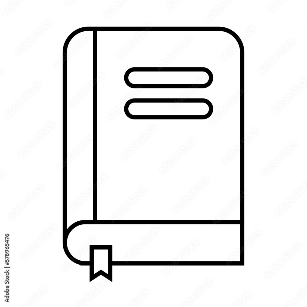 Book Icon Line Book Icon Line