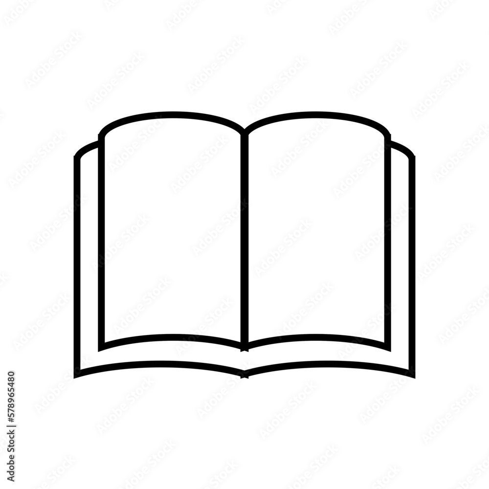 Book Icon Line Book Icon Line