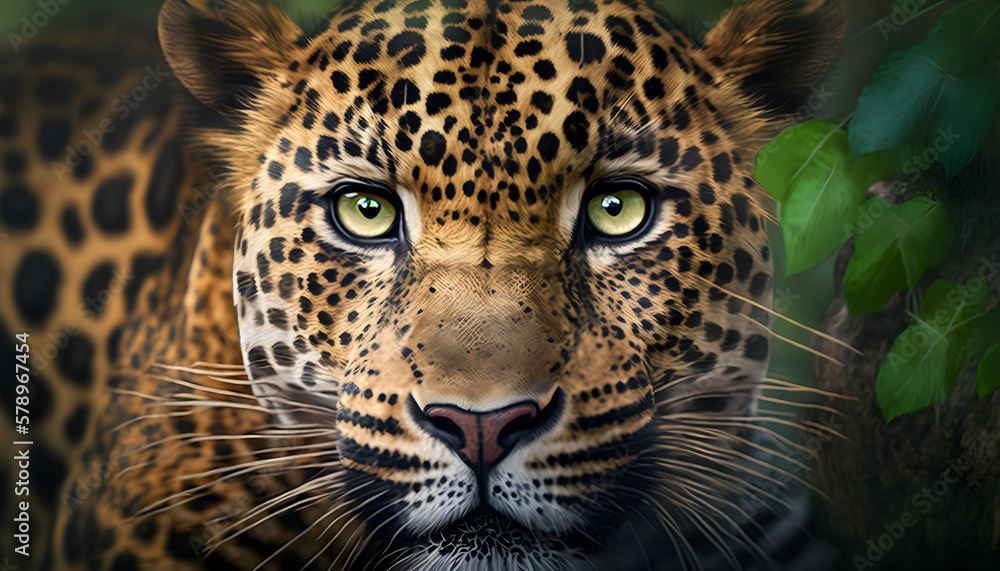close up of leopard close up of leopard