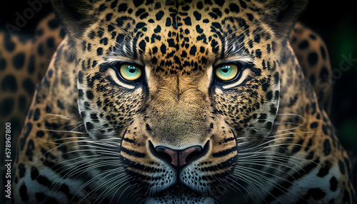 close up of leopard © Demencial Studies
