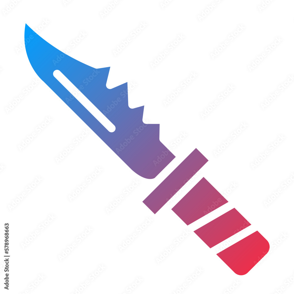 Vector Design Army Knife Icon Style Vector Design Army Knife Icon Style