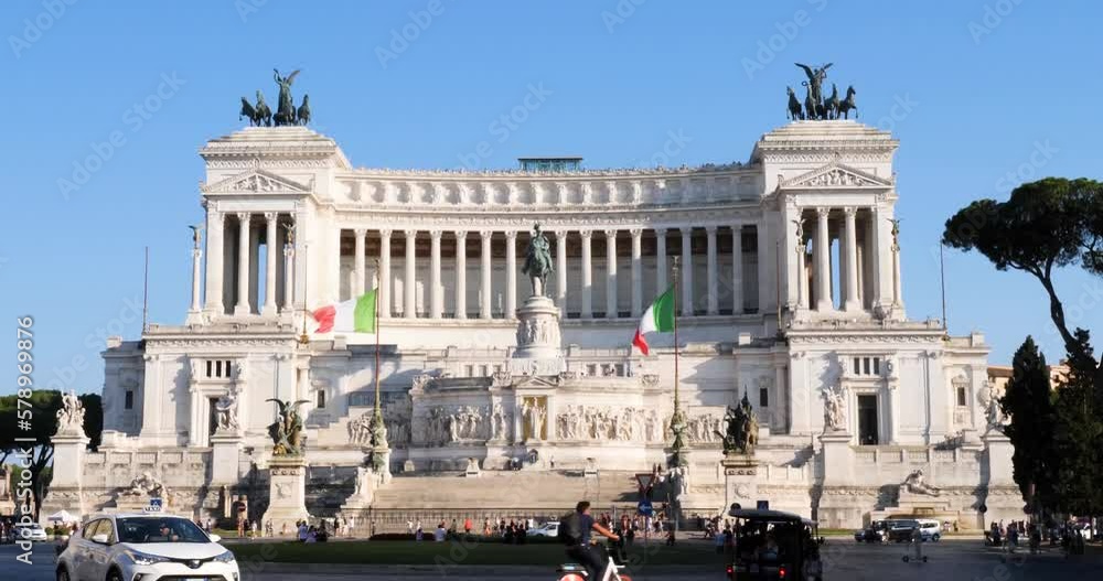 Victor Emmanuel II National Monument, also known as Vittoriano or Altare della Patria (Altar of the Fatherland), Rome, Italy Victor Emmanuel II National Monument, also known as Vittoriano or Altare della Patria (Altar of the Fatherland), Rome, Italy