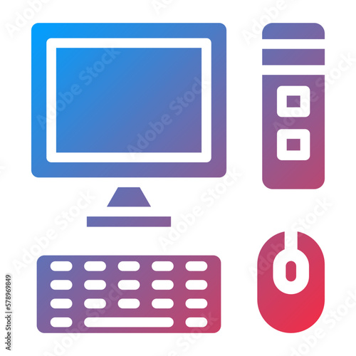 Vector Design Computer Icon Style