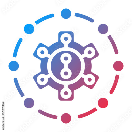 Vector Design Integration Icon Style