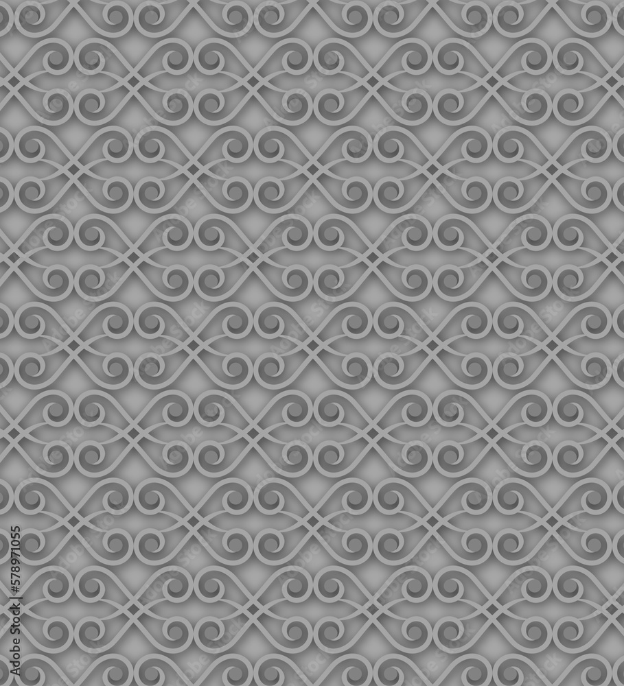 grey spiral seamless pattern background wallpaper