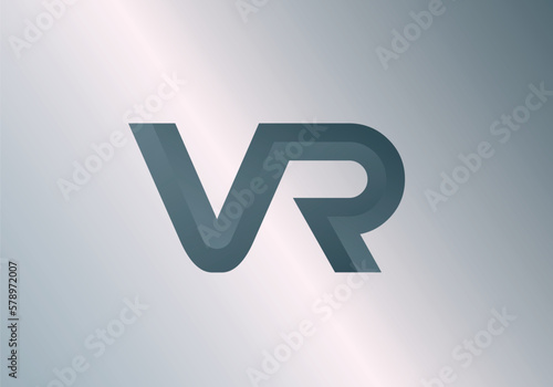 VR Letter Logo