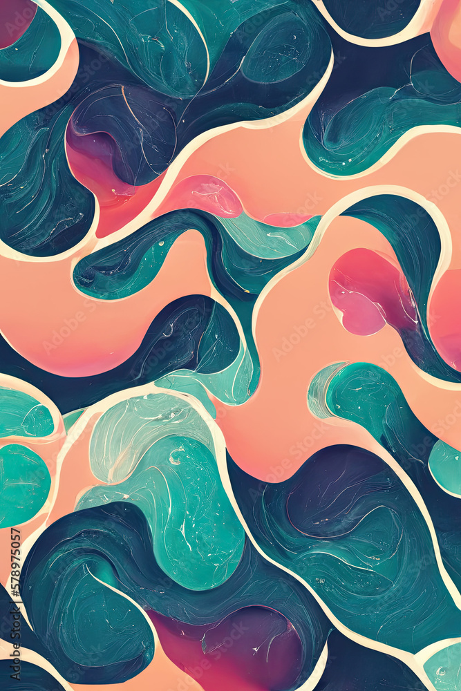 Mix of Colors. Generative AI Mix of Colors. Generative AI