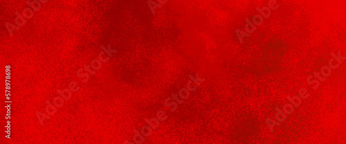 Red background with vintage faded white watercolor wash texture, rich red background texture, red watercolor ombre leaks and splashes texture on red watercolor paper background.