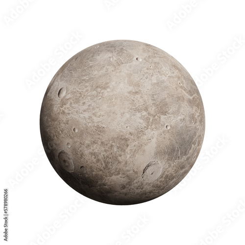 3d render of a planet ceres photo