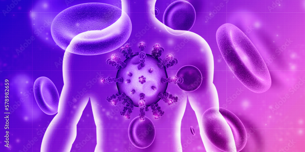 3d render Corona virus microscopic view
3d render Corona virus microscopic view