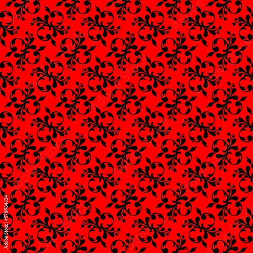 red pattern