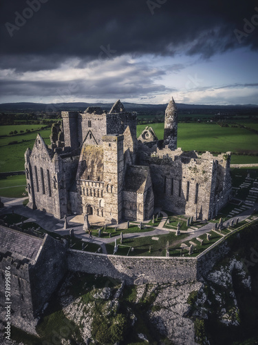 La Rock of Cashel vista dall'alto