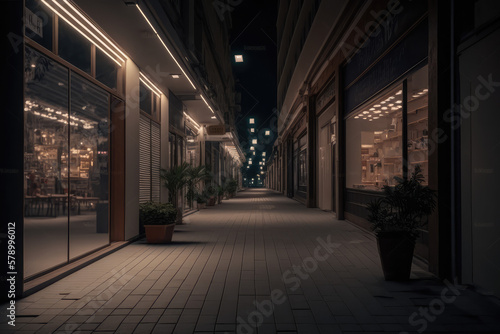 street in the night © Naren