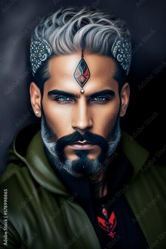 A deep gaze and an unmistakable style: this image has it all A deep gaze and an unmistakable style: this image has it all