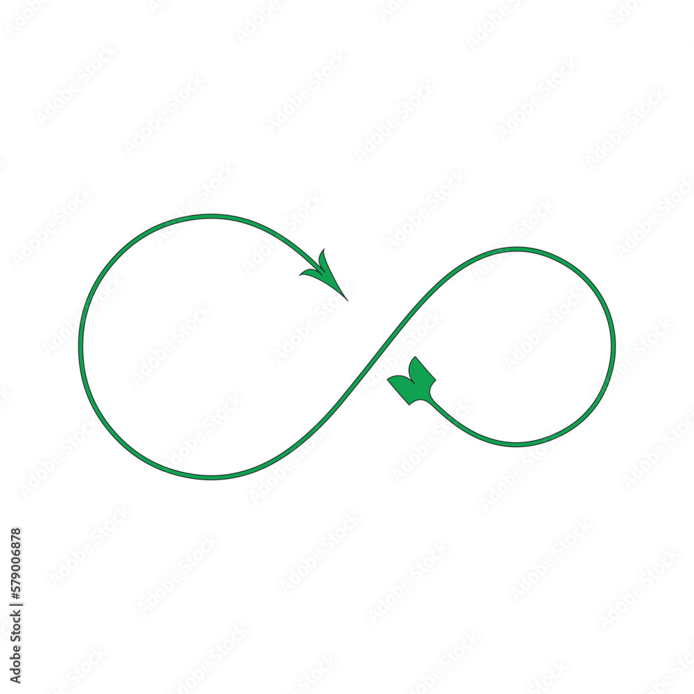blow arrow shape infinity icon symbol vector illustration blow arrow shape infinity icon symbol vector illustration