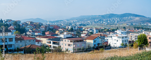 Yalova city, Merkez Kadikoy district panoramic view