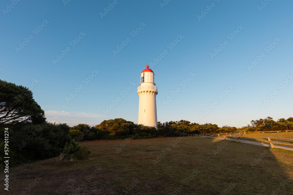 Morning view of Cape Schanck lighthouse, Victoria, Australia. Morning view of Cape Schanck lighthouse, Victoria, Australia.