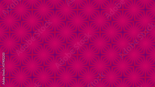 Viva magenta red purple abstract stars pattern. Digital grain soft noise effect. Grainy texture. Festive background. Retro graphic ornament for wallpaper website banner or cover. Vintage illustration