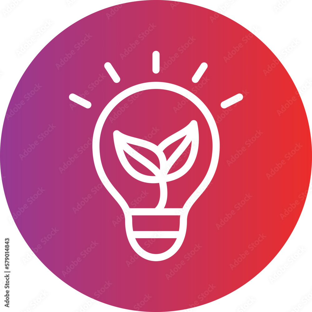 Vector Design Green Energy Icon Style Vector Design Green Energy Icon Style