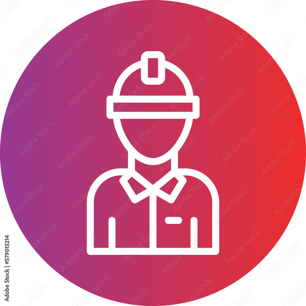 Vector Design Worker Icon Style Vector Design Worker Icon Style