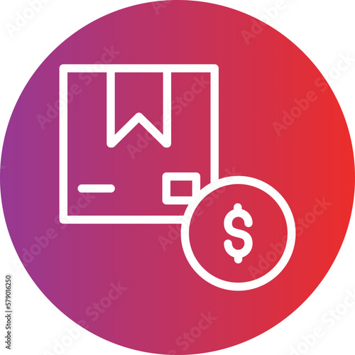 Vector Design Cash on Delivery Icon Style