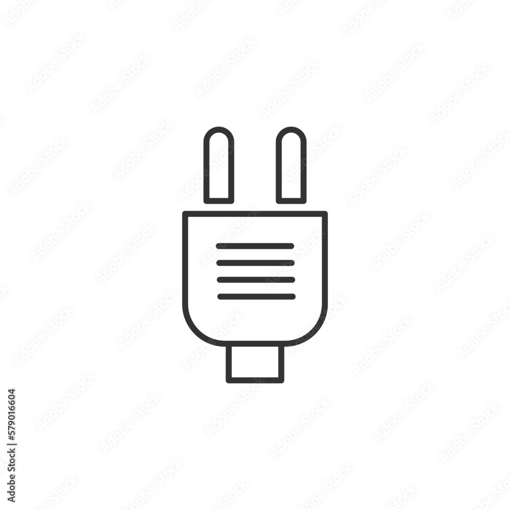 Plug icon. Electricity symbol modern, simple, vector, icon for website design, mobile app, ui. Vector Illustration Plug icon. Electricity symbol modern, simple, vector, icon for website design, mobile app, ui. Vector Illustration