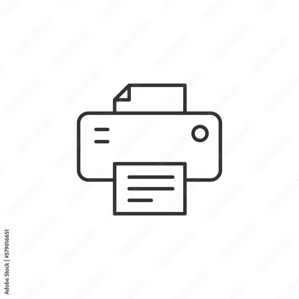 Printer icon. Printing machine symbol modern, simple, vector, icon for website design, mobile app, ui. Vector Illustration Printer icon. Printing machine symbol modern, simple, vector, icon for website design, mobile app, ui. Vector Illustration