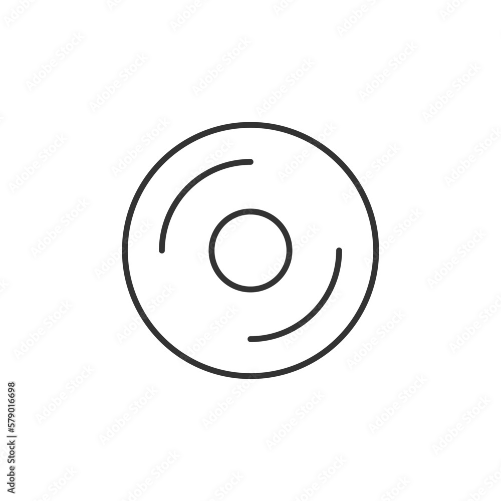 DVD, CD icon. Disc symbol modern, simple, vector, icon for website design, mobile app, ui. Vector Illustration DVD, CD icon. Disc symbol modern, simple, vector, icon for website design, mobile app, ui. Vector Illustration