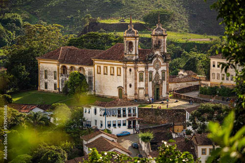 church of Ouro Preto city