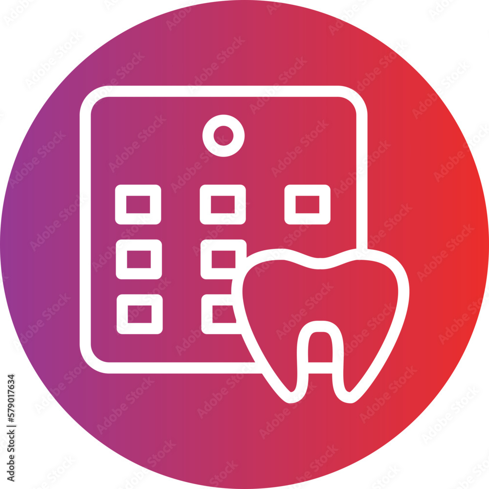 Vector Design Dentist Appointment Icon Style Vector Design Dentist Appointment Icon Style