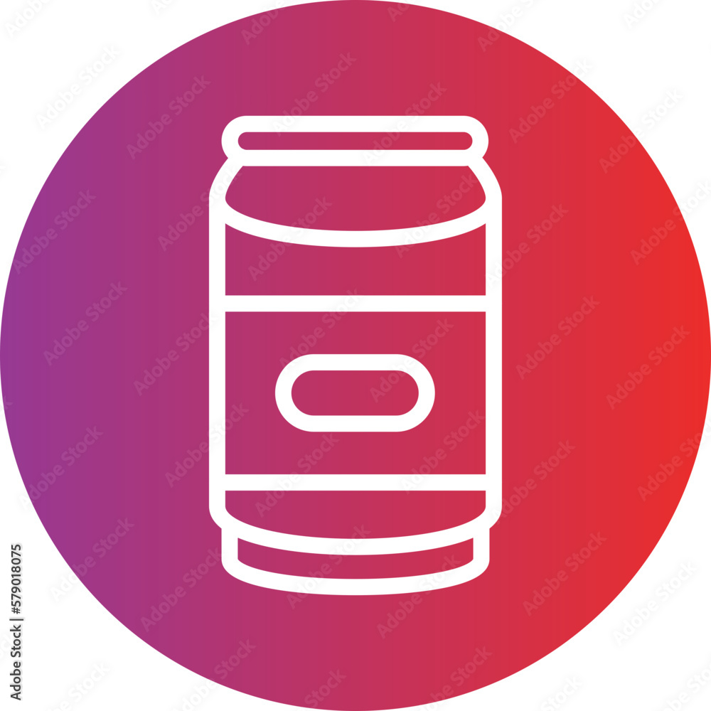 Vector Design Soda Can Icon Style Vector Design Soda Can Icon Style