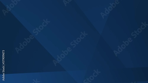 Abstract geometry lines calm style blue background, seamless loop