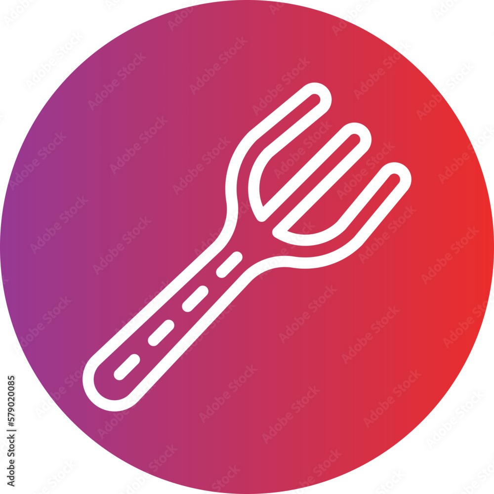 Vector Design Fork Icon Style Vector Design Fork Icon Style