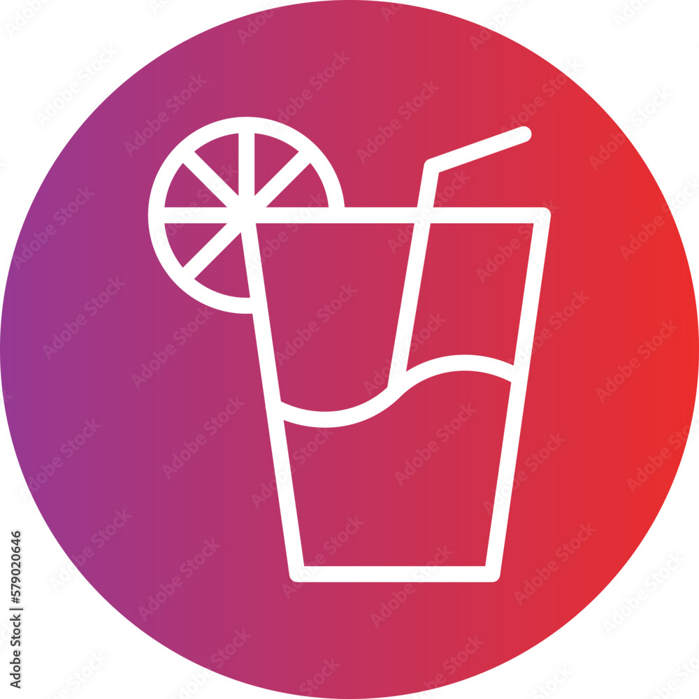 Vector Design Juice Icon Style Vector Design Juice Icon Style